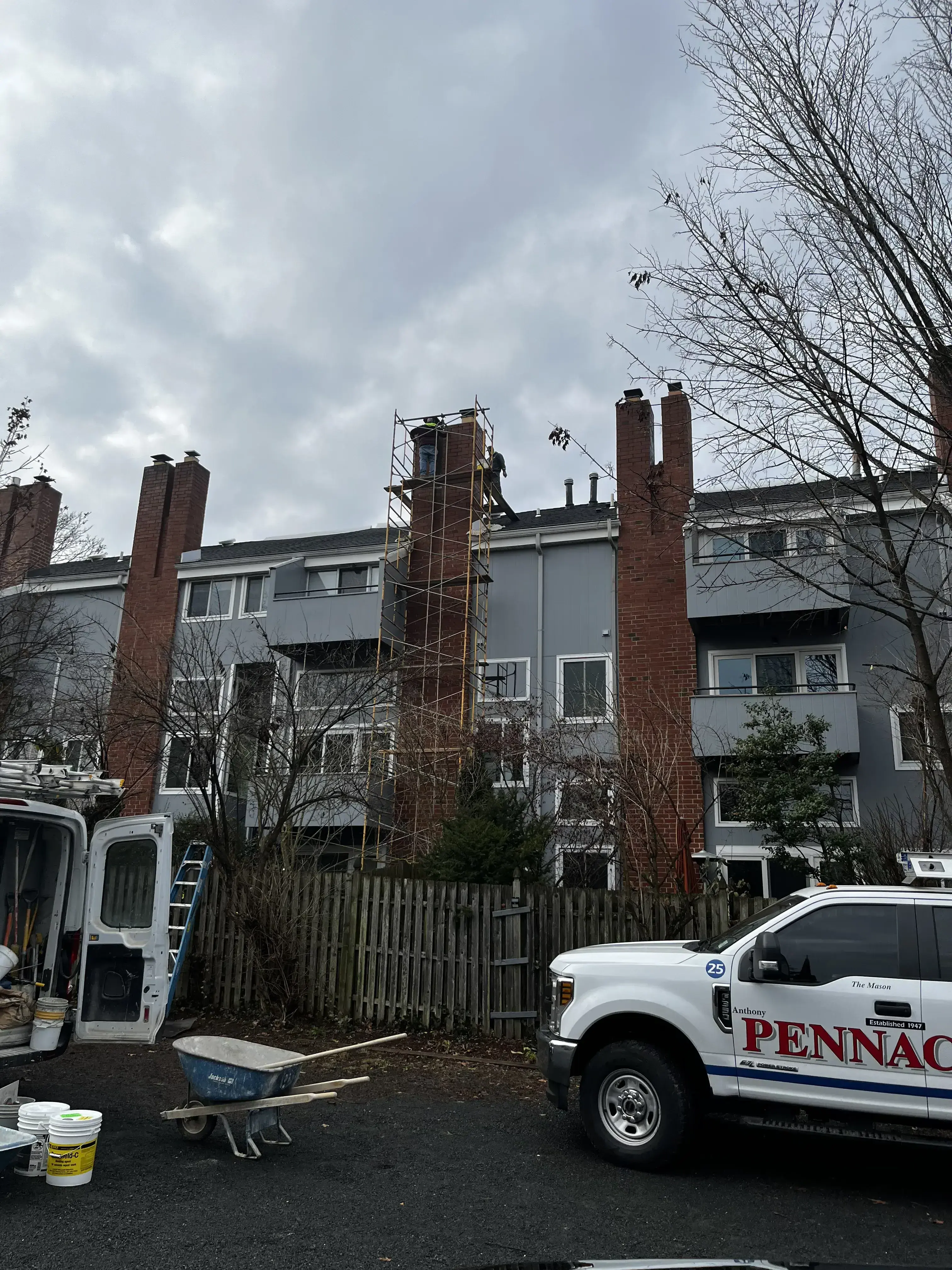 Commercial and industrial masonry project